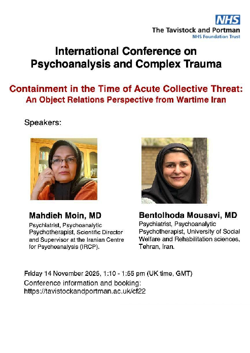 internationsl conference on psychoanalysis and complex trauma 